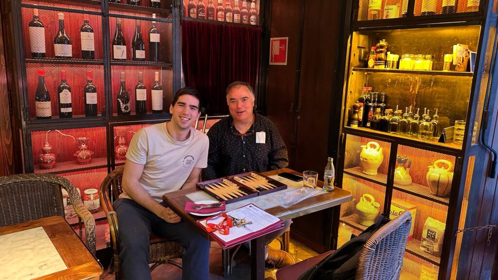 Ricardo & Pablo Robert, fundadores del Club Backgammon Barcelona